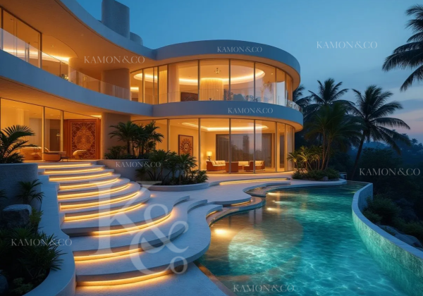 Render Proyecto La Loma de las Brujas- Kamon & Co