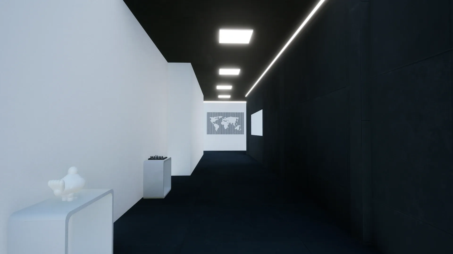 Photorealistic corridor rendering of CASA 100 multifamily residential project in Rionegro, Antioquia, Colombia by KAMON & CO.